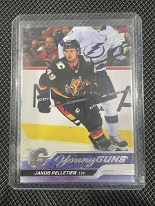 Jakob Pelletier - 2023-24 Upper Deck Series 1 - Young Guns #208 RC - Flames - Foto 1 di 1