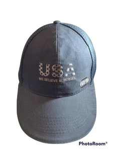 NAPA - USA WE BELIEVE IN HEROES - Grey Mesh Strapback Cap - Bild 1 von 1