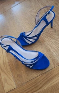 Jasper Conran Royal Blue Heel, Size 5 - Picture 1 of 4
