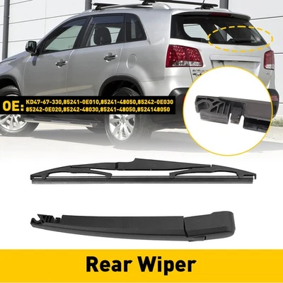 Fit Lexus RX330 RX350 RX300 RX400h Rear Window Windshield Wiper Arm & Blade Kit Foto 1 de 4