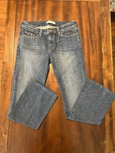 Levis 545 Low Boot Cut Damen Jeans Größe 6M Pattentasche - Bild 1 von 9