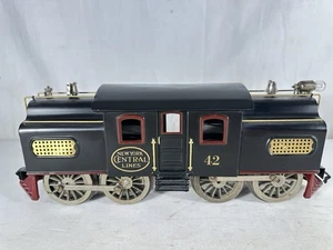 Bellamente Restaurado Lionel Original Preguerra Temprano #42 ¡Loco en Negro! - Imagen 1 de 20