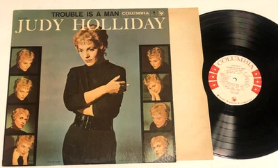 Judy Holliday Trouble Is A Man Lp white label promo vocal jazz Nm - Image 1 of 4