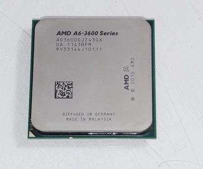 AMD A6-3600 2.1 GHz Socket FM1 Desktop CPU Processor AD3600OJZ43GX - image 1 of 2