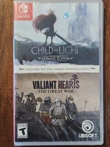 Child of Light Ultimate Edition + Valiant Hearts: The Great War Nintendo Switch - Picture 1 of 2