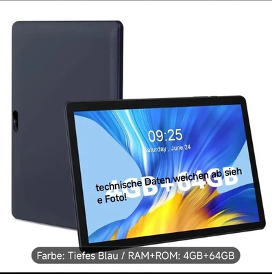 Tablet-PC Android 13 OTG Tablet PC  Touch 10 Unterhaltung u. Büroarbeiten Tablet - Bild 1 von 4