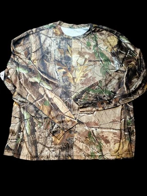Realtree Shirt Men’s Size 2XL(***) Hunting Outdoors Camo AP10 Long Sleeve Layer - Image 1 of 4