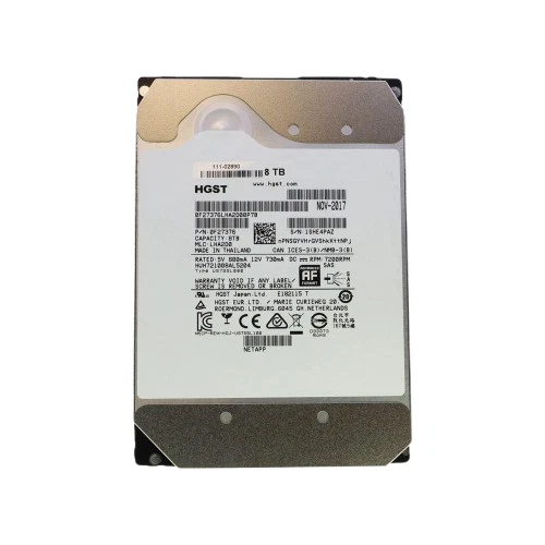 HGST 0F25733 8TB 111-02890 7.2K SAS 3.5" Hard Drive – Enterprise Server Storage - Image 1 of 1