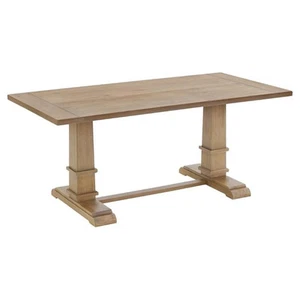 Crosley Furniture Joanna Modern Wood Dining Table in Rustic Brown - Picture 1 of 10