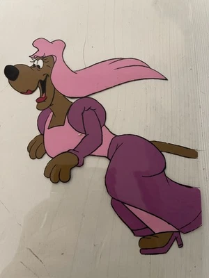 Scooby Doo En Vestido - Célula de Producción Años 70 - Celda Hanna Barbara Original Raro Foto 1 de 4