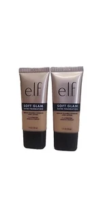 e.l.f. Soft Glam Foundation, Medium Coverage Long-Lasting 30 Medium Warm 1.oz P2 - Picture 1 of 1