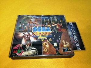 SEGA CLASSICS ARCADE COLLECTION MEGA CD MEGADRIVE  SPINE CARD - Picture 1 of 4