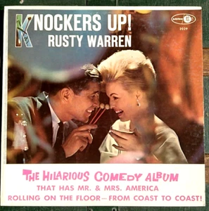 Knockers Up 1966 Vinyl Comedy Record Album Rusty Warren JGM 2029 Vintage - Picture 1 of 4