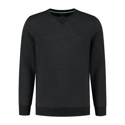 Korda Rundhals Pullover Dunkelgrau Oder Olive / Karpfenangeln Bekleidung - Bild 1 von 3