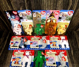 Vintage Ty Beanie Babies McDonald's Mix Lot of 11 Retired Collection Plush - Picture 1 of 18