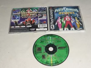 PLAYSTATION PS1 VIDEOGIOCO SABAN'S POWER RANGERS SALVATAGGIO COMPLETO CON MANUALE SONY - Foto 1 di 1