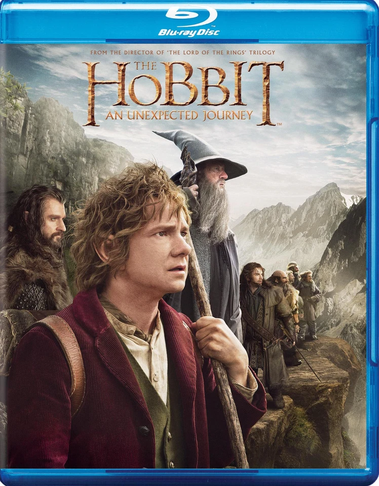 The Hobbit: An Unexpected Journey (Blu-ray, 2012)