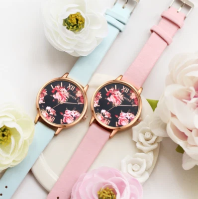 Reloj informal Love Heart con correa de cuero de moda de alta calidad para mujer Foto 1 de 4