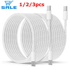 1/2/3pcs USB C Type-C Fast Charging Charger Cable for iPhone 15 Plus Pro Max