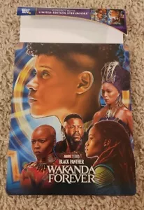 Black Panther Wakanda Forever Steelbook (4K Ultra HD Blu-ray 2-Disc Set) - Picture 1 of 4