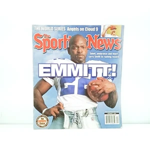 Sporting News Magazine Nov. 4 2002 Emmitt Smith Dallas Cowboys World Series - Picture 1 of 2