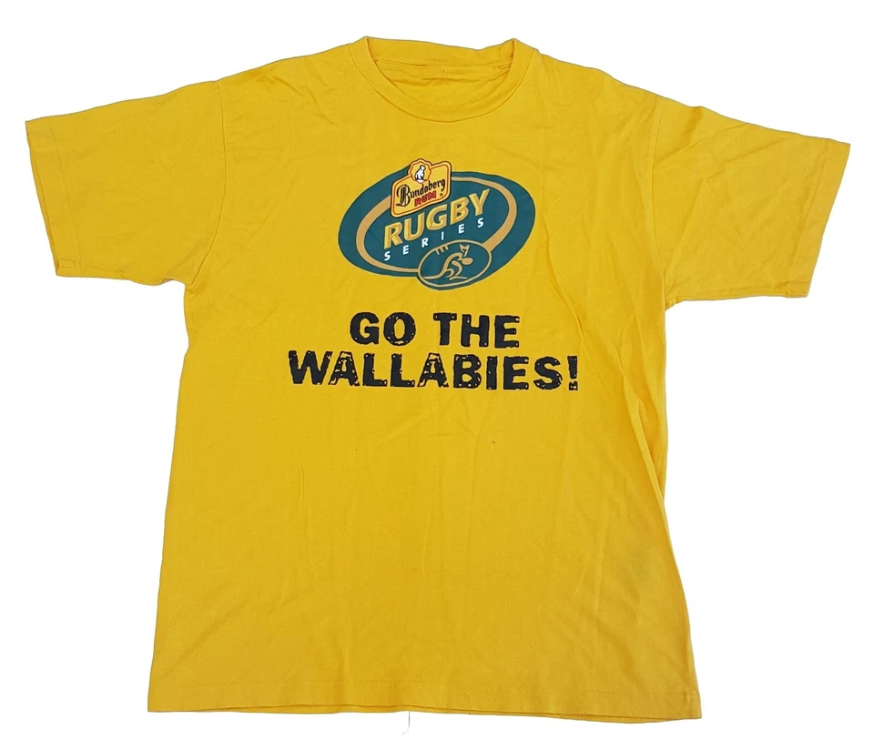 Bundaberg Rum Rugby Wallabies Supporters T Shirt - Mens Sz XL Sports  - image 1 of 4