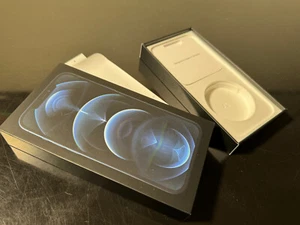 iPhone 12 PRO MAX BOX ONLY 128 GB Blue for Resellers - Zdjęcie 1 z 2
