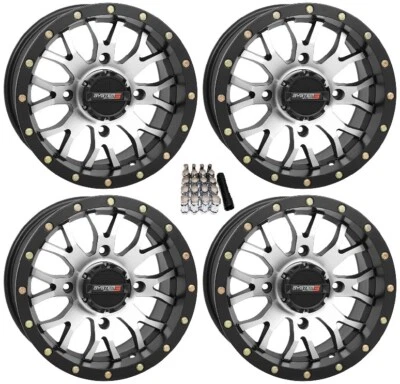 System 3 ST-3 Machined UTV Wheels 14" Polaris RZR 1000 XP (4) - Image 1 of 3