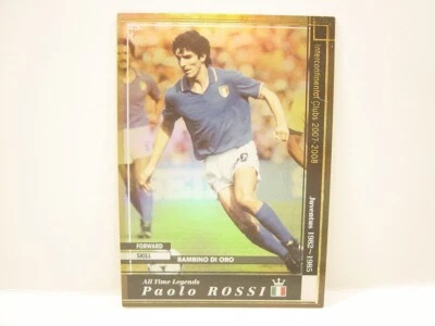 Panini WCCF 2007-08 ATLE Paolo Rossi 1956 Italia Nº20 Juventus FC Legends Foto 1 de 4