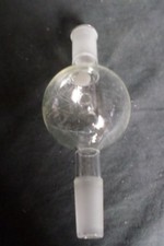 Unbranded Glass Rotary Evaporator Top Vapor Tube Trap 24/40, Scratches, Chipped