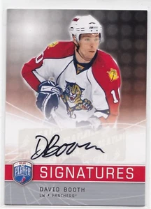 Come nuovo!!  2008-09 ESSERE UN GIOCATORE FIRME N. S-BO DAVID BOOTH AUTOGRAFO PANTHERS - Foto 1 di 2