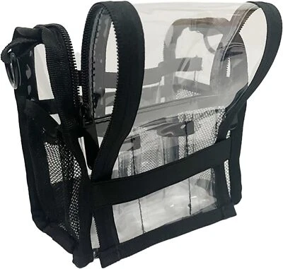 Trousse de Toilette Transparente Grande Trousse de Maquillage Transparente - Photo 1/4