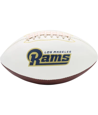 Rawlings Unisex LA Rams Football Souvenir, White, Official Size Cover