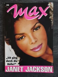 MAX Magazin * 6/ 1993 Janet Jackson Zeitschrift - Bild 1 von 2