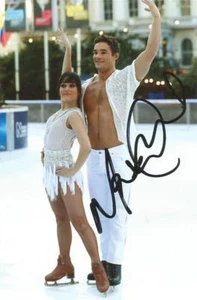 DANCING ON ICE: MAX EVANS SIGNED 6x4 ACTION PHOTO + COA - Bild 1 von 1