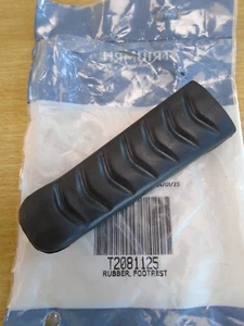 Triumph Sprint GT ST Tiger 1050 Genuine Footrest Rubber New T2081125 - Picture 1 of 4