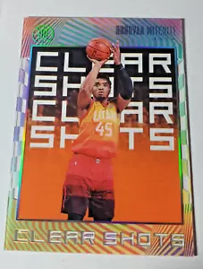 DONOVAN MITCHELL SP SMERALDO CLEAR SHOTS ACTETATE 2019-20 PANINI ILLUSIONI - Foto 1 di 2
