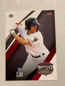 Zach Clark Card 2018 Wisconsin Timber Rattlers Team Card