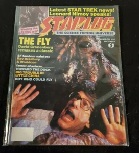 1986 - STARLOG #110 / Star Trek,The Fly,Howard the Duck,Big Trouble Little China - Imagen 1 de 2