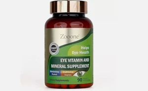 Zooone- Lutein Eye Vitamins Zeaxanthin to Support Eye Health, 90 Tablets - Picture 1 of 5