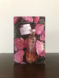 Fresh Rose Hydration Skincare Set of 2 - Rose Deep Hydration Toner & Face Cream - Picture 1 of 3
