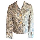 Vintage Ann Taylor LOFT Wool Blend Blazer Jacket Floral Petite Size 0P