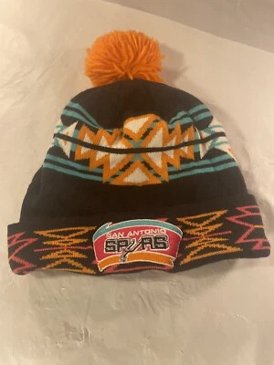 San Antonio Spurs Gorro Tejido Pom Pom Invierno Gorro Gorra Para Hombre Foto 1 de 4