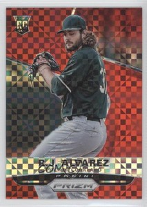 2015 Panini Prizm Red Power Prizm /125 RJ Alvarez #199 Rookie RC