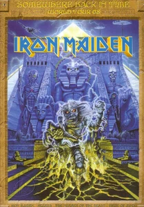 IRON MAIDEN 2008 Tour Concert Program Poster Tour Book - Picture 1 of 1