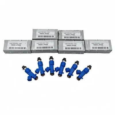 6 INYECTORES DE COMBUSTIBLE NUEVOS 550cc 16600JF00A para NISSAN INFINITI G35 350Z 370Z G37 GT-R Foto 1 de 4