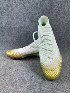 Neu Under Armour weiß gold Stollen Herren Größe 16 Fußball Fußballschuhe ohne Karton " - Bild 1 von 9