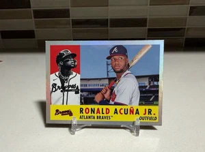 2025 Topps Heritage - Heritage 25 aniversario Ronald Acuña Jr. SP Braves - Imagen 1 de 2