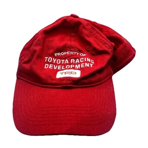 TRD Toyota Racing Development Hat Orange Adjustable Cap 100% Cotton Race Tuttle - Picture 1 of 6