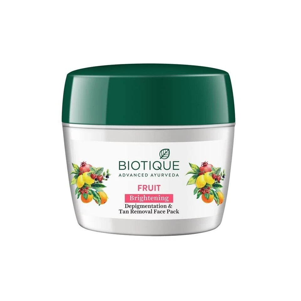 Natural Fruit Brightening Depigmentation & Tan Removal Face Pack All Skin Type - Image 1 of 4